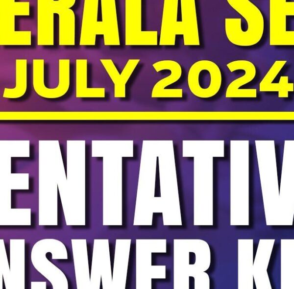 Kerala SET Exam July 2024 Tentative Answer Key